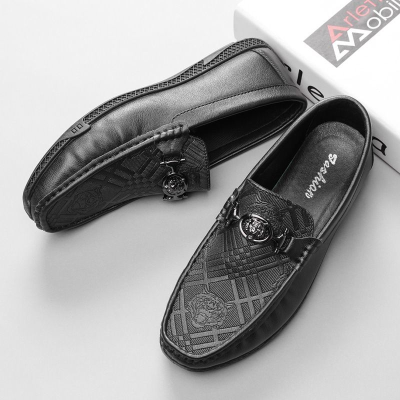 .Best-selling Doudou Shoes With Soft Soles And Good Breathability. Men's High-end Business Casual Leather Shoes. Lazy Loafers._vogvips.com