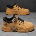 Labor Insurance Shoes Autumn Rotating Button Martin Shoes Boots Casual Shoes Tooling Shoes Sports Outdoor Men's Shoes_vogvips.com