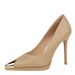 Women's Shoes Waterproof Table Iron Head Pointed Head Shallow Mouth High Heels Thin Heel Super High Heel Single Shoes Women_vogvips.com