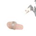 2025 Furry Woven For Women, Indoor Flat Warm One-Word Slippers, Fashionable Cotton Slippers_vogvips.com