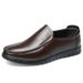 ct Suitable For All Seasons Douyin Youpin 2025 New Top Layer Cowhide Men's Versatile Breathable Casual Leather Driving Shoes 8823_vogvips.com