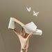 35-46 Plus Size Women's Shoes 41-43 High Sandals For Women Outdoor Wear 2023 New Chunky Heel Slippers424445_vogvips.com