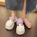 Feeling, Keywords Trampling Hole Slippers, Beach Slippers For Men And Women, Outdoor Slippers, Feeling, , Women, ,_vogvips.com