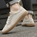 2025 Genuine Men Vulcanized Fashion Casual Leather Antiskid Oxford Brand Lace-Up Outdoor Flat Designer Shoes_vogvips.com