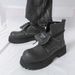 Fashion Boots For Men Top British Style Gray Work Boots Retro Motorcycle Boots Lace-up School Top Short Boots Thick-soled Work Boots_vogvips.com