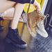 Geuie Leather Marti 2025 Summer Autum New Breathable Cavas Lace-up Short Thick-soled No-slip Hikig Boots For_vogvips.com