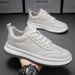 Autumn And Winter Fashion True Microfiber Men S Casual Leather Shoes Non Slip Kitchen Trendy Sports_vogvips.com