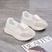 Cross-Border Sneakers 2025 Autumn New Dad Breathable German Training Women's Thick-Soled Forrest Gump Casual Shoes_vogvips.com