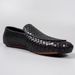 Super Comfortable Soft-surface Breathable Woven Casual Shoes For Men Sheep Lining Cow Leather Pad Slip-on Loafers_vogvips.com
