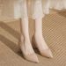 French-style Pointed-toe Patent Leather Women's Shoes, New Autumn Model, Comfortable For The Feet, Shallow Cut, Formal,_vogvips.com