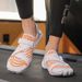New Outdoor Casual Shoes Heightening Shoes Women's Air Cushion Hiking Shoes Hiking Shoes_vogvips.com