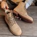 8111 Suede Martin American Style Genuine Leather Work Men's Short Paratrooper Boots Cowhide 8083_vogvips.com