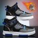 Men's Winter Thermal Lined Slip-Resistant Casual Sneakers - Lightweight Work Boots With Anti-Slip Rubber Sole For Comfort & Durability_vogvips.com