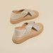 Women's Summer Ultra-soft Non-slip Cool Shoes With Breathable Woven Pattern, Versatile And Comfortable Thick-soled Casual Flip-flops_vogvips.com