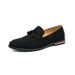 Fashion Pointed Toe Men Tassel Small Leather Shoes Men's Casual Loafers Moccasins_vogvips.com