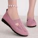 Women's Large-size Women's Shoes Old Beijing Cloth Shoes Middle-aged And Elderly Mother Shoes Casual Shoes Soft-soled Single Shoes_vogvips.com