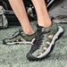 New Summer Men's Baotou Sandals Breathable Live Streaming Casual Large Beach Hollow Mesh Shoes_vogvips.com