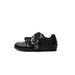 Retro-style Mandarin Duck Lace-up Belt Buckle Flat, De Xun Shoes, Fashionable, Versatile And Casual Forrest Gump Shoes For Women_vogvips.com