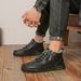 New Leather Spring Men's Shoes High-top Men's Heightening Tooling Martin Boots_vogvips.com