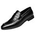 Autumn New Slip-On Loafers British Business Formal Men's Casual Leather Shoes_vogvips.com