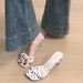 High-style Satin Polka Dot Sandals For Women, New Summer Collection, French Chic Fashion Sandals, High-heeled Slides, Perfect For Wearing Out_vogvips.com