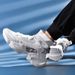 Men's Sneakers 2025 Spring Summer Breathable High Top Men's Shoes Large Size 45 46 Male Sock Shoes Retro Casual Men's Boots Male_vogvips.com