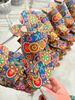 Women’s Shoes Large Size Ethnic Style Flat Toe Slippers For Women New Breathable Printed Roman Style Slippers_vogvips.com