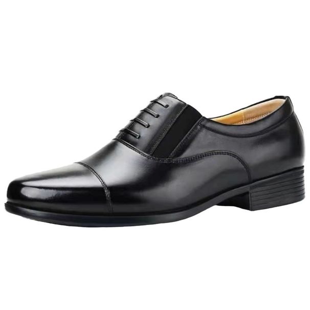 Formal Business Leather Soft Soles, Three Joint Performance, Black Interview, Photography, Casual Men's Shoes, Youth_vogvips.com