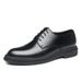 Summer Height Increasing Leather Shoes 8cm Breathable Business Dress Height Increasing Shoes Men's Soil 6cm Cowhide Wedding Groom Men's Shoes_vogvips.com