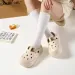 Hot Selling Solid Color EVA Slippers Suitable For Men Women Breathable Lightweight Adjustable Buckle Sandals Casual_vogvips.com