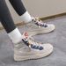 K5205 Snow Boots For Women 2025 New Winter Fleece Lined Thickened High Top Thick Sole Versatile Northeast Warm Cotton_vogvips.com