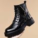 European Warm Series Cowhide Martin Boots Military Hook Cotton Winter Warm Fleece Wool Men's Shoes_vogvips.com