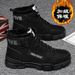 European Warm Series Martin Winter High Top Korean Style Waterproof Men's Snow Boots Thickened Fleece Cold-Proof Warm Cotton Shoes_vogvips.com
