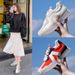 Genuine Leather Dad For Women 2021 Spring New Sports NB327 Small Waist Women's Ins Trend Versatile Casual Shoes_vogvips.com