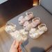 2023 Summer New Style Children's Shoes For Girls, Sweet Bow Princess Shoes, Korean Fashion Trendy Half Sandals Shoe Sizes 23-36_vogvips.com