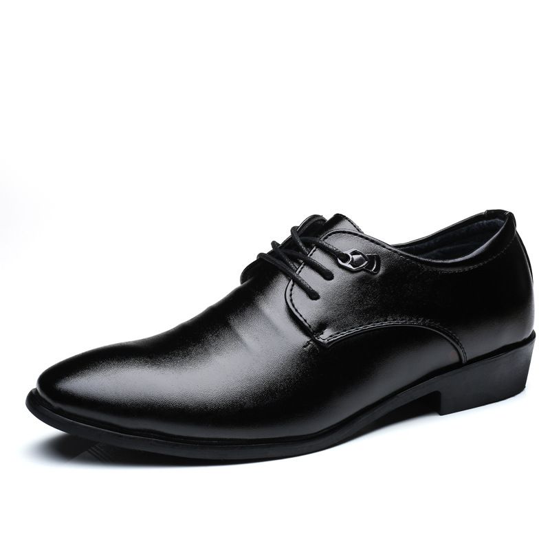2025 Autumn New Height-Increasing Leather British Style Men's Formal Casual Shoes Versatile Business Breathable_vogvips.com