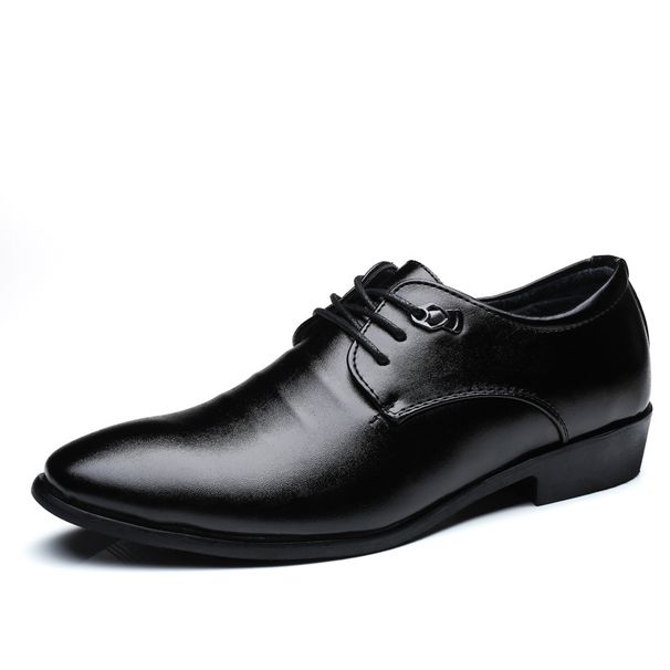 2025 Autumn New Height-Increasing Leather British Style Men's Formal Casual Shoes Versatile Business Breathable_vogvips.com