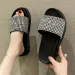 Rimocy Fashion Rhinestone Chunky Women Summer Thick Platform Wedges Slippers Woman Casual Non Slip Slide Sandals Female_vogvips.com