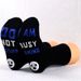 Mid-tube socks Cotton socks soles letter dot adhesive floor socks non-slip game socks_vogvips.com