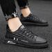 Men's Spring New Board Men's Casual Leather Trend Versatile Chef Anti Slip And Wear-Resistant Shoes Men_vogvips.com