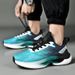 Spring And Autumn Men's Single Popcorn New Trend Casual Sports Lightweight Soft Sole Breathable Running Shoes_vogvips.com