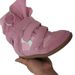 Women's High Top Sneakers Hidden Wedge Heel Color Block Flat Casual Velcro Shoes_vogvips.com