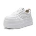 Platform Small White Shoes Female Increase 2026 Spring New Korean Version All-match Sports Casual Shoes Small Height Shoes_vogvips.com