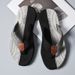 Men's Flip Flops For Summer Wear, Trendy Korean Version, Personalized Rubber Anti Slip Fashion, Internet Celebrity Clip_vogvips.com