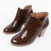Short Autumn And Winter Cross-Border In Stock Round Toe Suede Thick Ankle Outdoor High Heel Black Large Size Women's_vogvips.com