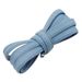 LACES Black Blue Flat Retro Chic Polyester Denim Shoes With Metal LACES Headband_vogvips.com