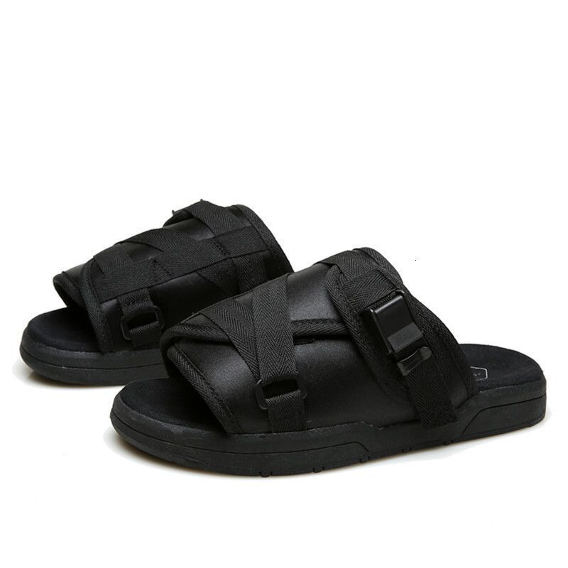 Summer Trendy Brand Couple Men And Women Casual Sandals Fashion Trend Thick Sole Beach Slippers Big Size_vogvips.com