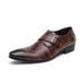 European And American Fashion New Pointed Toe Men's High Heels, Crocodile Embossed Business Formal Wear Men's Shoes Banquet Dress Wedding Leathershoes_vogvips.com
