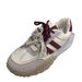 Contrast Color Lightweight Forrest Sports Shoes For Women Early Autumn Shock Absorbing Running Casual White Shoes Thick Soled Sneakers_vogvips.com