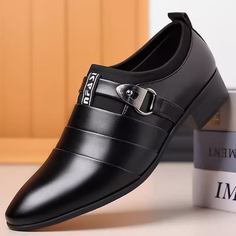 2026 Men's Business Dress Shoes Large Size Men's Shoes Pointed Breathable Casual Everything With Grooms And Groomsmen Shoes_vogvips.com